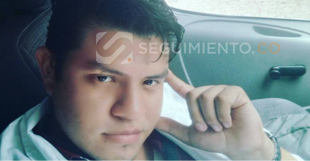 Mauricio Tejeda, el joven médico que murió en medio de su trabajo.