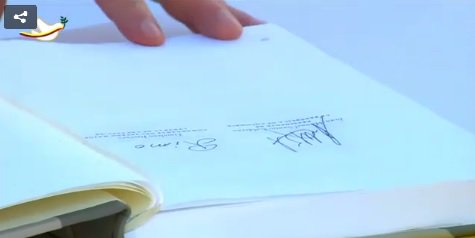 Así quedaron plasmadas las rúbricas sobre el acuerdo de paz entre el Gobierno y las FARC.