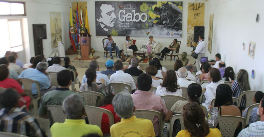Tertulia de Gabo por los 50 años de la primera edición de Cien Años de Soledad.