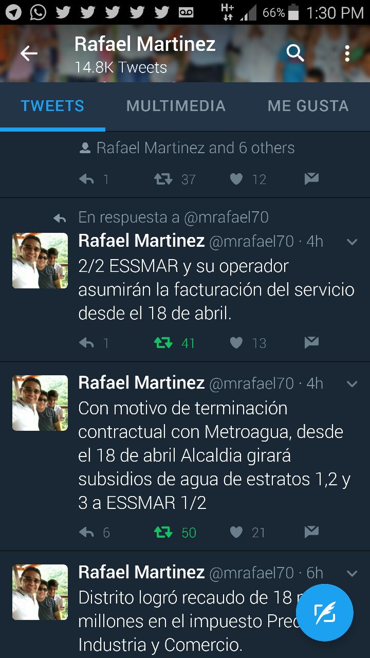 Este fue el anuncio del alcalde de Santa Marta, Rafael Martínez.
