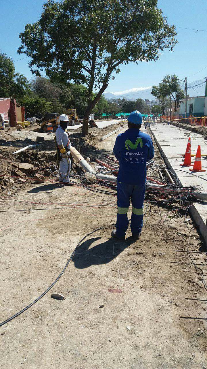 El sábado pasado hubo un incidente con la caída de un poste. Desde entonces, el sector está sin luz.