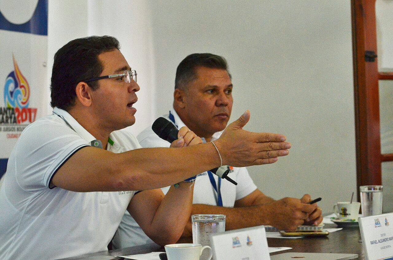 Alcalde durante la II Audiencia de Avance de Obra