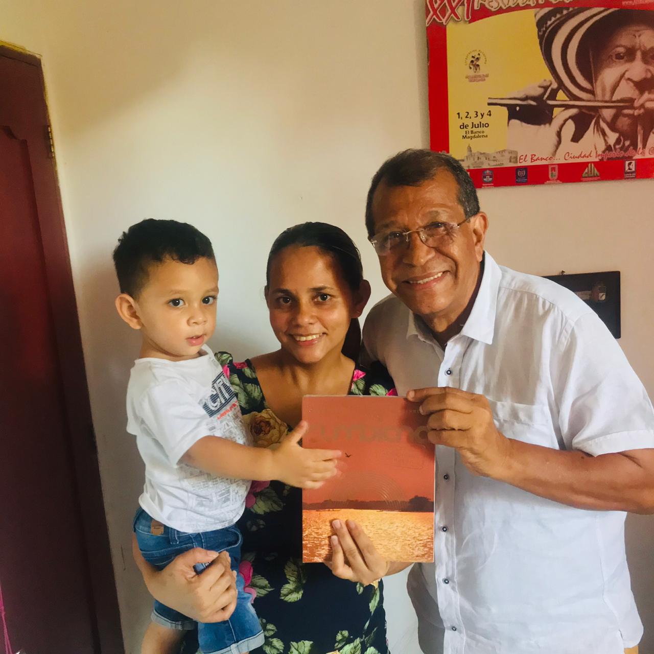 Cortesía Guillermo Barreto junto a su familia