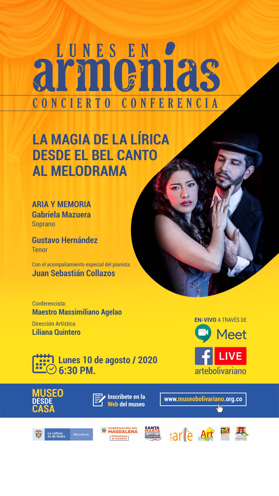 Cortesía Invitación al concierto