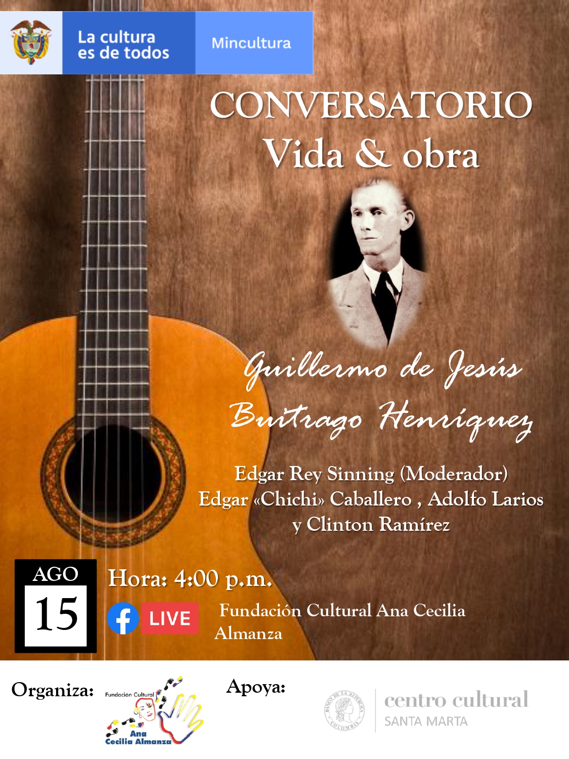 Cortesía Tarjeta de invitación.