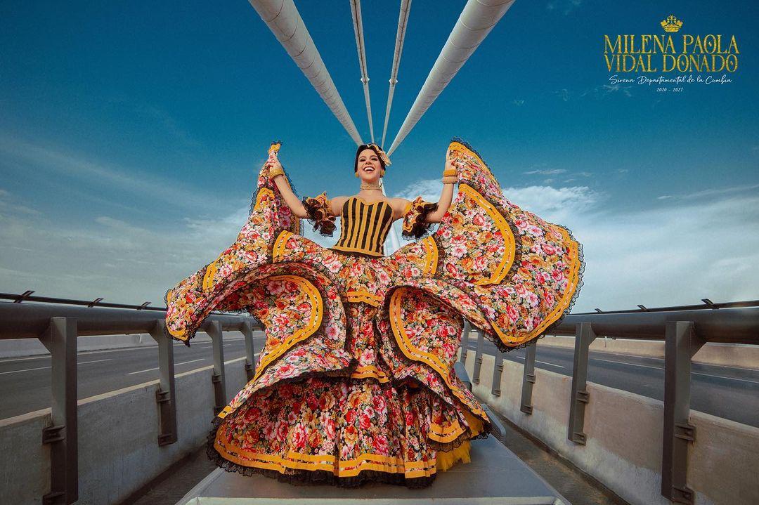 Cortesía Milena Paola Vidal Donado, nueva reina del IMPERIALATO NAL. DE LA CUMBIA