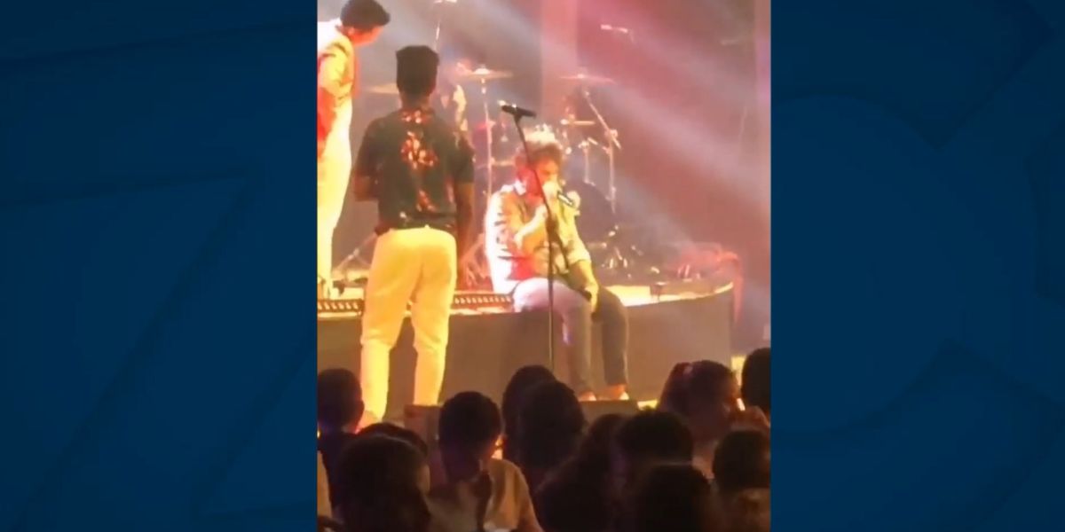 Cortesía Cabas durante el show en el Country Club.