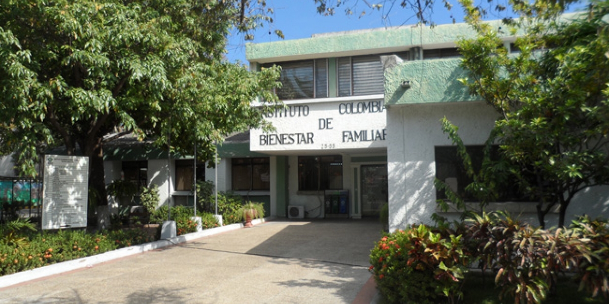 icbf.gov.co Sede en Santa Marta, Magdalena. Ilustración.