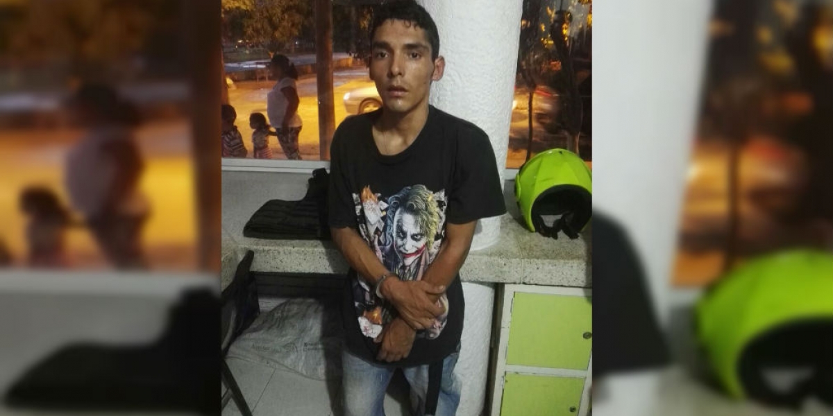 Policía de Santa Marta. Álvaro Antonio Artega Loaiza, alias 'el papa'.