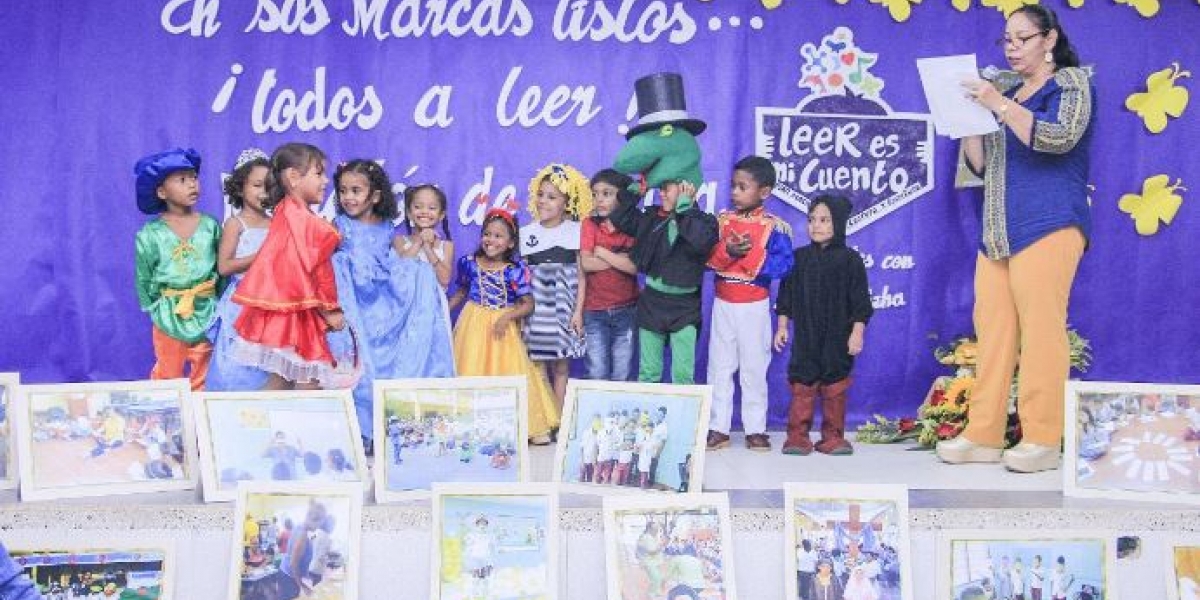 Alcaldía de Ciénaga Tercera Maratón de Lectura en Ciénaga