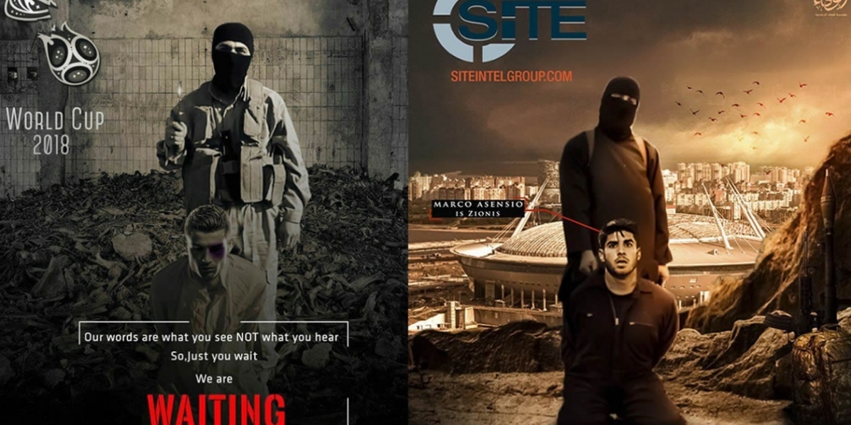 Twitter. Amenazas divulgadas sobre Cristiano Ronaldo y Asensio.