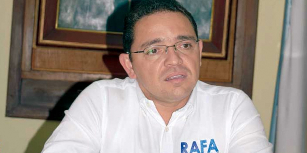 Archivo. Rafael Alejandro Martínez, alcalde de Santa Marta.