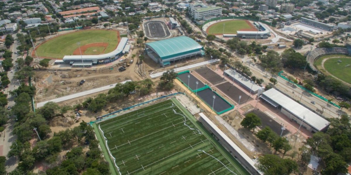 Seguimiento.co Ya fueron inaugurados gran parte de los escenarios donde se disputarán las justas.