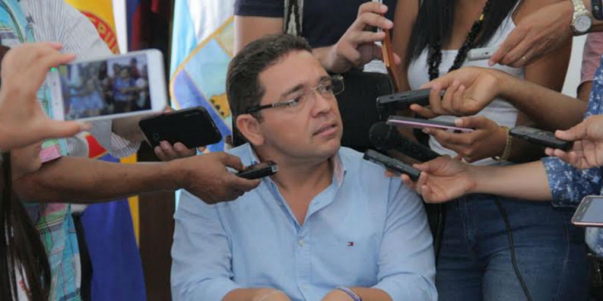 Archivo. Rafael Martínez, alcalde de Santa Marta.
