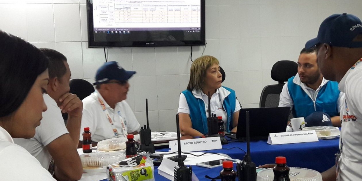 Comisión antidopaje de los Juegos Bolivarianos de Santa Marta 2017.