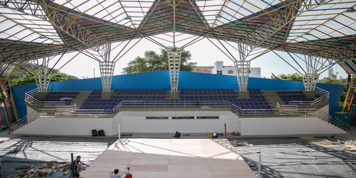 Prensa Boliviarianos Coliseo de Gaira