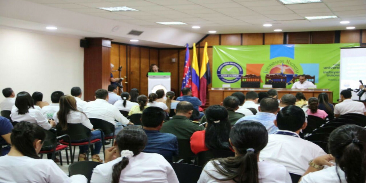 Universidad del Magdalena La socialización final de la caracterización estuvo a cargo de la licenciada magíster Norma Vera Salazar, presidenta de la Red de Mujeres del Magdalena.