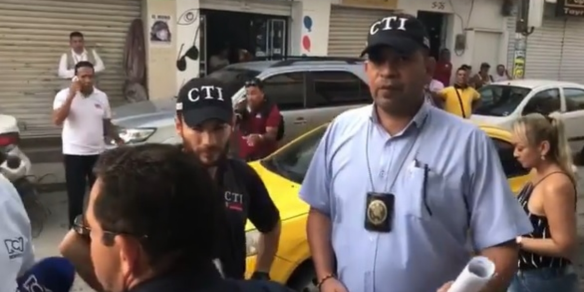 Víctor Polo Rafael Martínez, al momento de ser capturado por la Fiscalía.