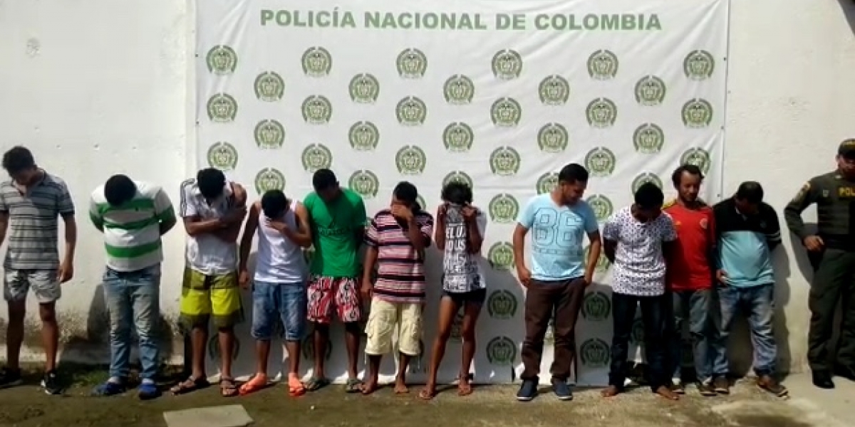 Policía. Banda delincuencial 'Los Primos'.