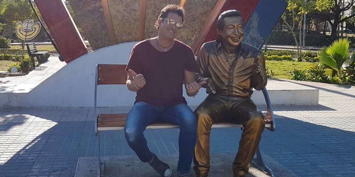 Instagram. Esta fue la foto publicada por Carlos Vives en redes.