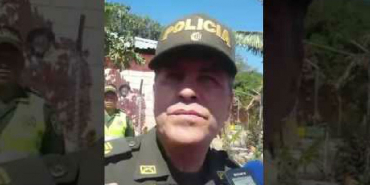 Archivo Comandante (e) de la Policía Metropolitana de Santa Marta, Coronel Henry Fernández Castellanos.