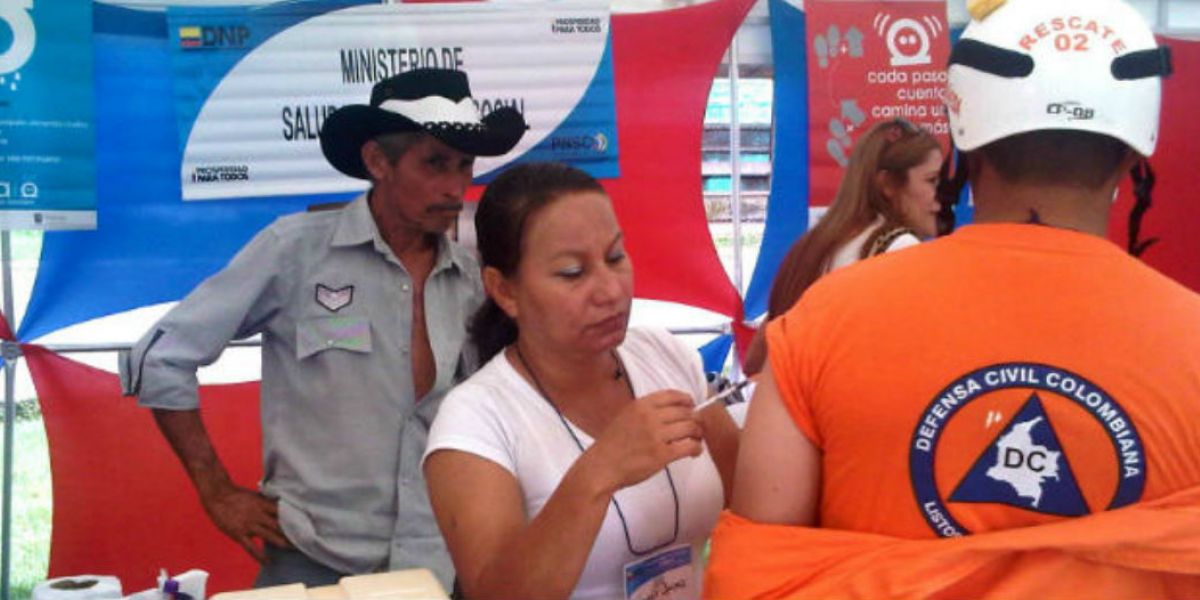 Ministerio de Salud Existe diferentes puntos en territorio nacional donde se pueden suministrar la vacuna.