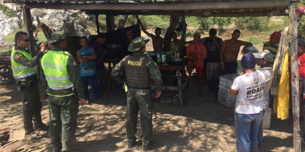 Corpamag El operativo fue realizado por Corpamag y Policía Metropolitana.
