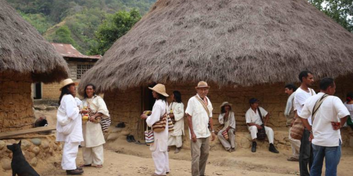 Indígenas koguis de la Sierra Nevada de Santa Marta