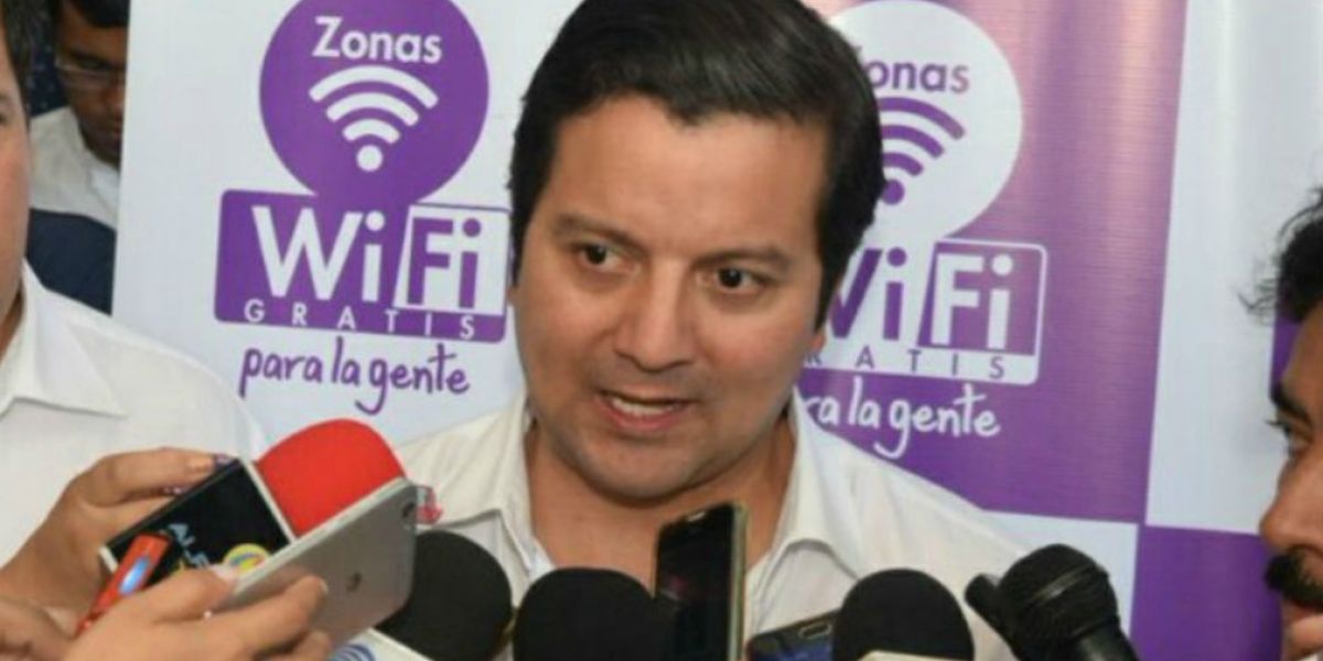 El ministro de las TIC David Luna.