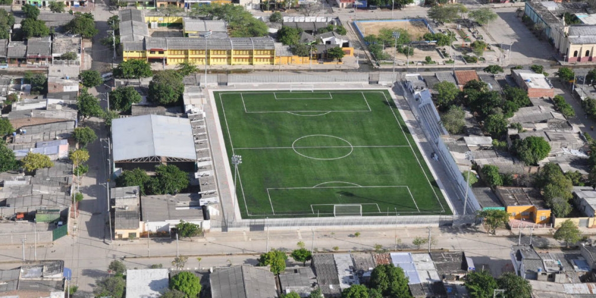 El Samarionet La zona elegida para la transformación es la comprende la cancha La Castellana y sus alrededores.