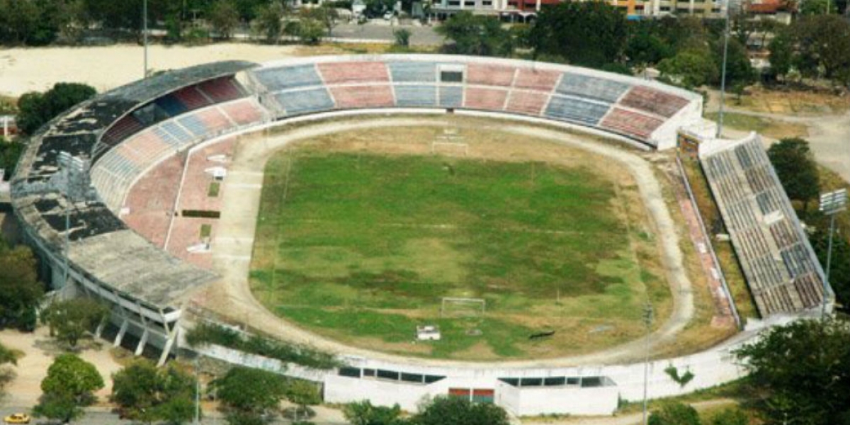Panorámica del Estadio Eduardo Santos.