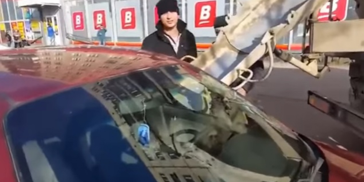 YouTube El hecho se presentó en San Petersburgo, Rusia.