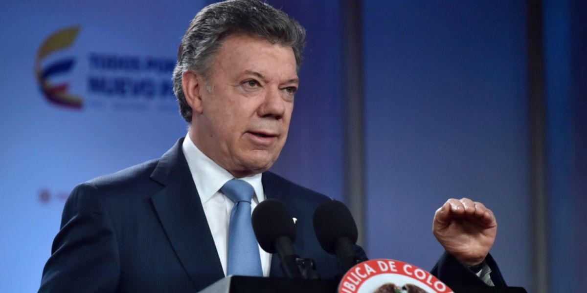 Presidente Juan Manuel Santos. 