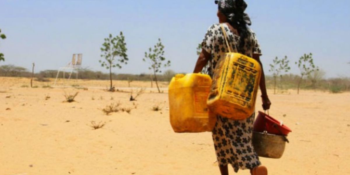 El agua que consume gran parte de los habitantes de La Guajira no es potable.