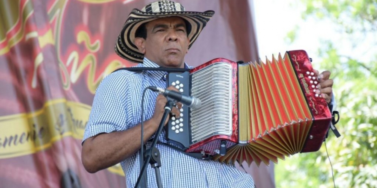 Archivo Navín López Araujo, representante samario en el Festival Vallenato.