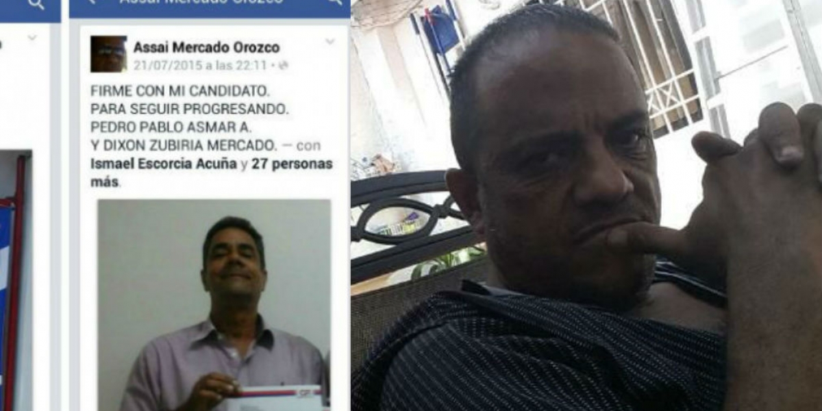 Redes sociales Assaí Mercado (der) publicó sus preferencias electorales pese al cargo que ostenta.
