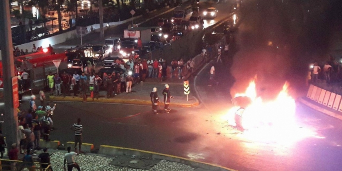 Zona Cero Momento de la conflagración.