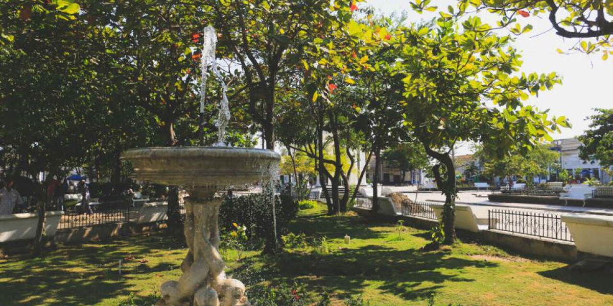 Plaza del Centenario de Ciénaga. 