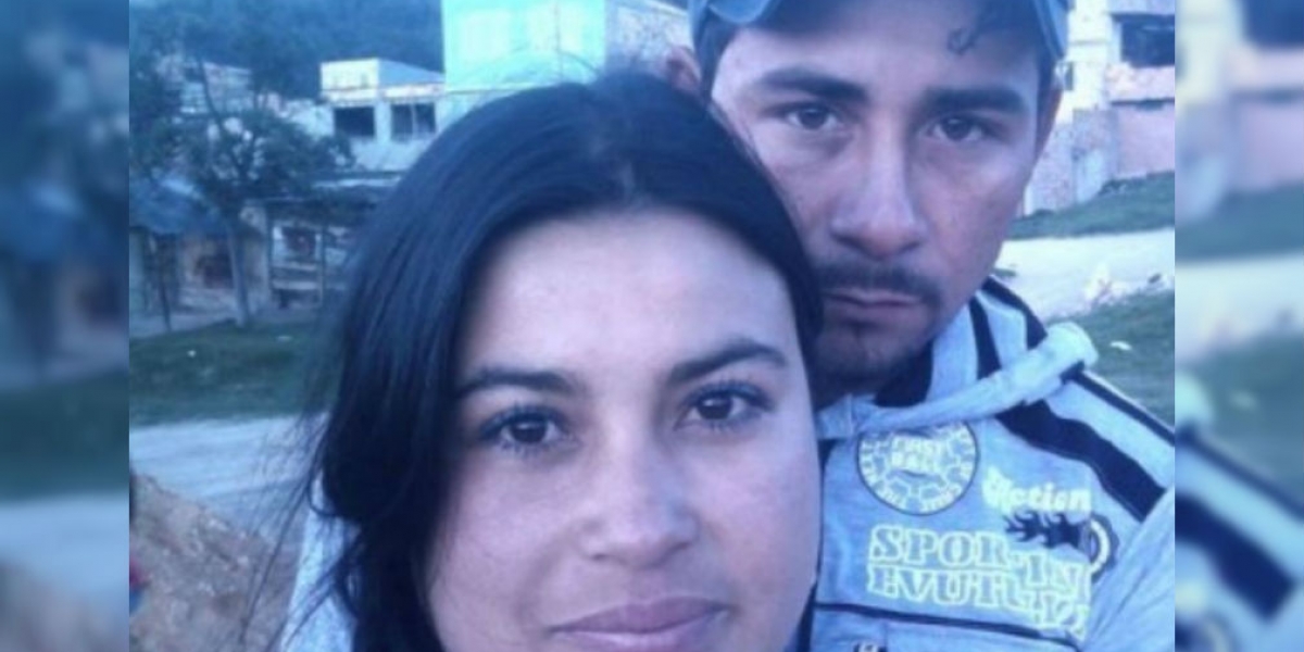 Francisco Javier Guerra, asesinado, y su esposa Diana Rojas, presunta homicida.
