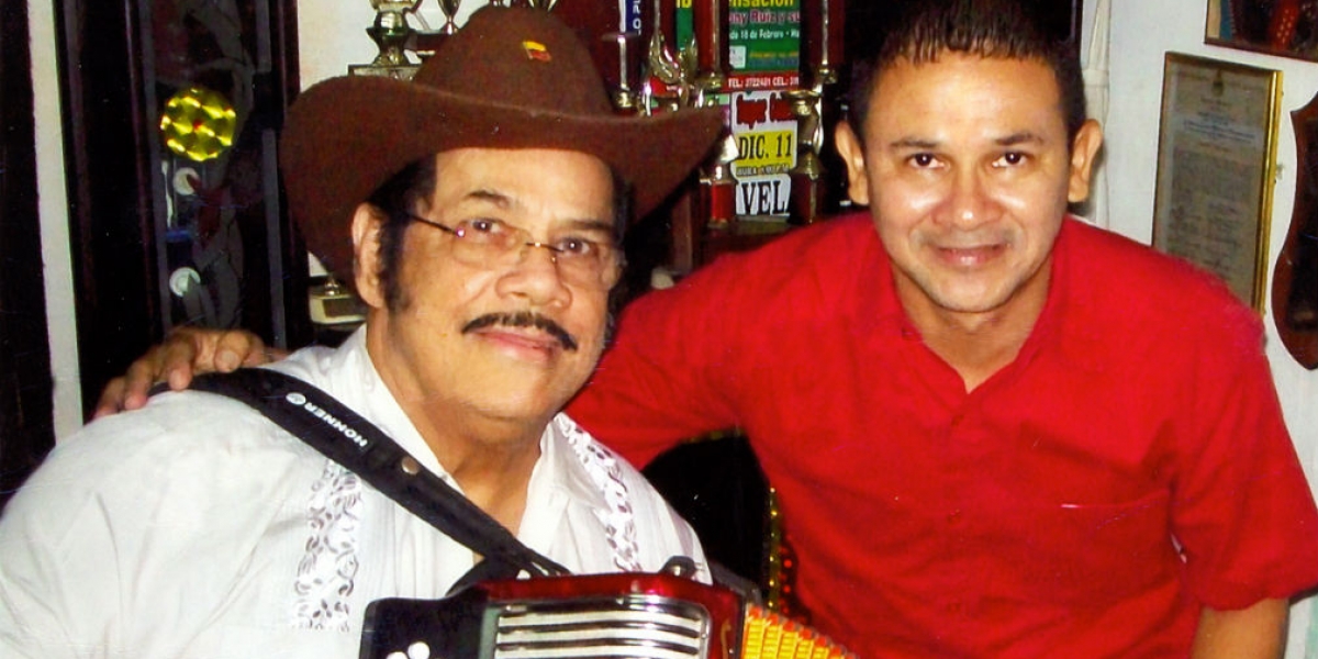 Cortesía Aníbal Velásquez y su biógrafo Fausto Pérez Villarreal.