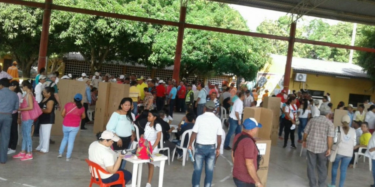 Los puestos de votación ya están abiertos en Ocaña (Norte de Santander) y El Copey (Cesar).