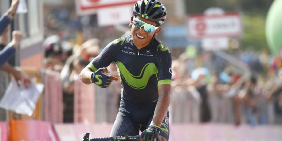 Archivo particular. Nairo Quintana sigue de segundo en la general.