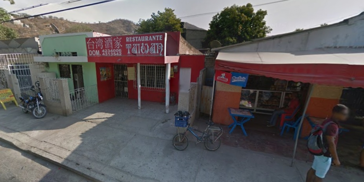 Google Maps En este restaurante se produjo el atraco en el que falleció un ciudadano colombochino.
