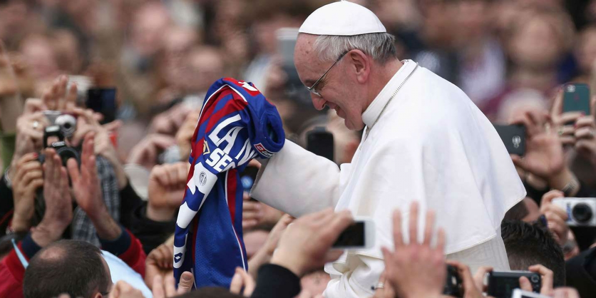 Hinchada busca que el Papa Francisco le dé la bendición al Unión Magdalena aprovechando su visita al país este año.