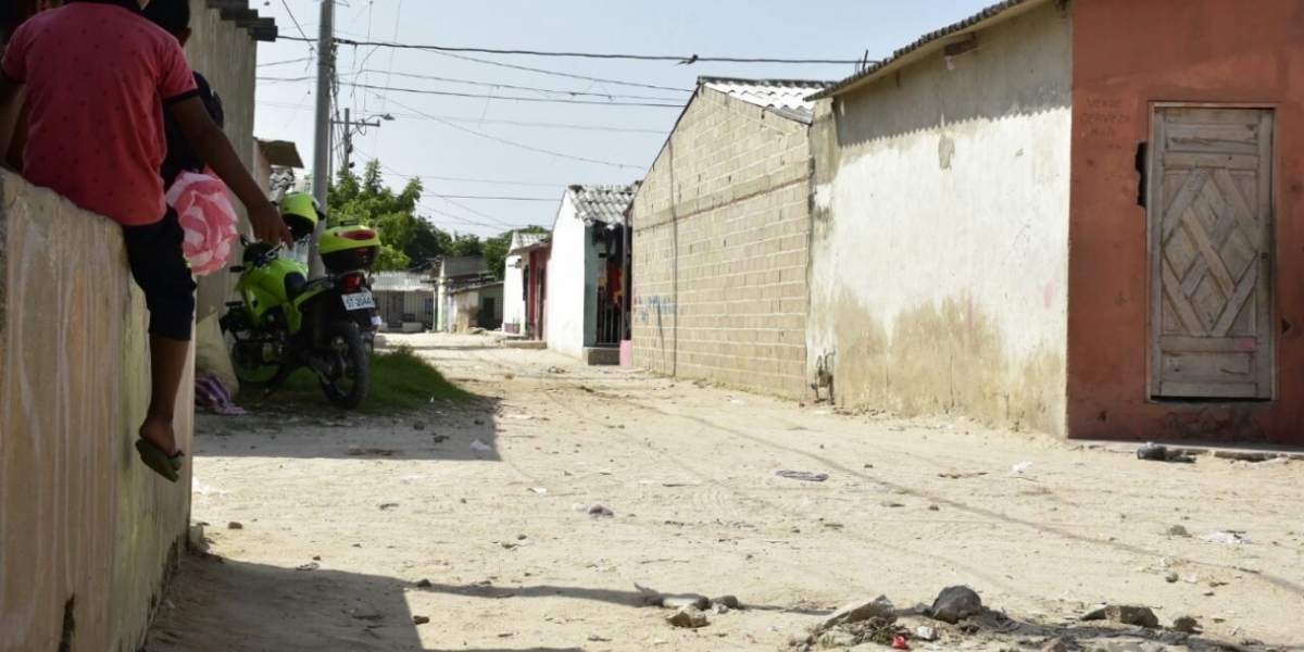 El sitio donde ocurrió el trágico hecho. 