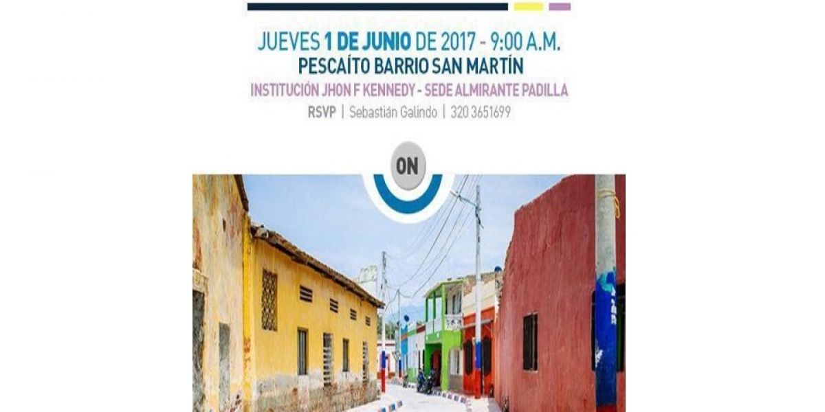 Mañana inauguran la transformación estructural de la institución educativa John F. Kennedy de Pescaíto en Santa Marta. 