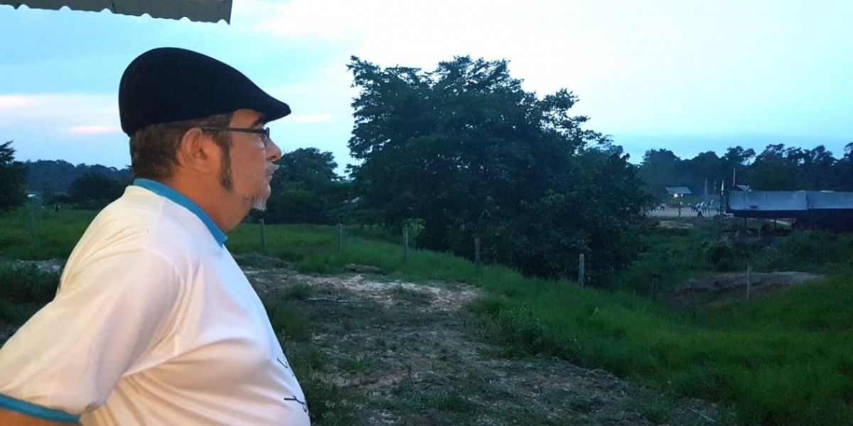 Zonacero.com Rodrigo Londoño, alias 'Timochenko', en una de las zonas veredales.