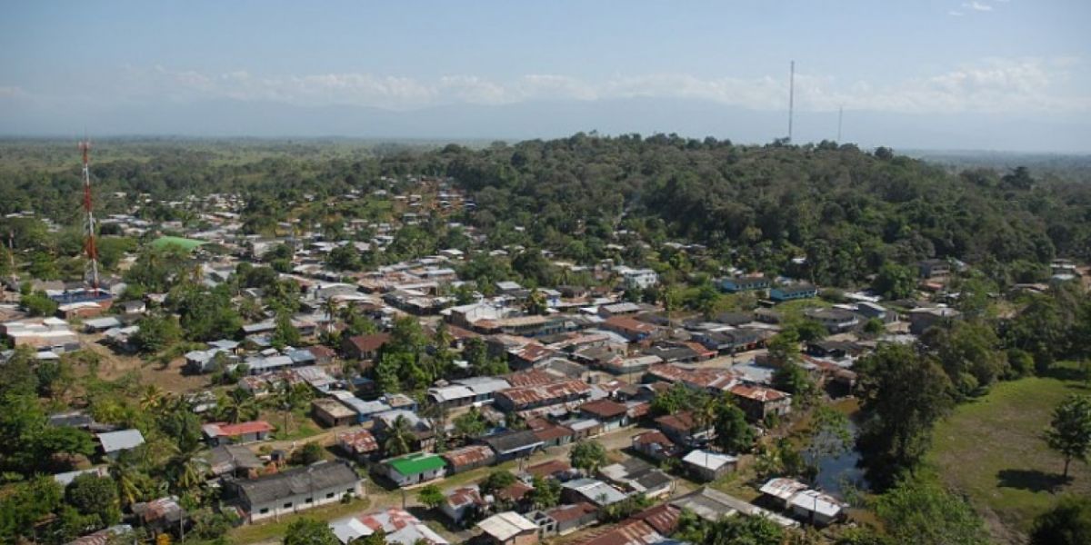 Foto: IGAC. Belén de Bajirá es de Chocó, pero sus habitantes dicen que son de Antioquia.