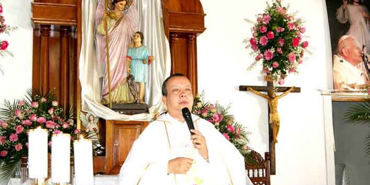Foto: El Informador. El padre Wilman Fernández, un hombre que le sirvió a Dios por más de 28 años.