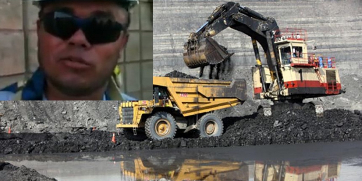 Foto: El Heraldo y rptnoticias.com Germán Darío García, fue le operador que cayó a un abismo a bordo de un buldócer.